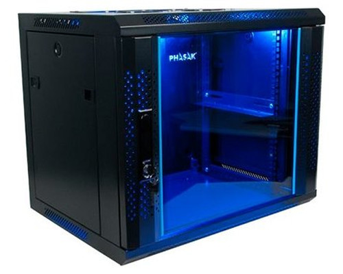 Armario rack mural 19 pulgadas phasak pro